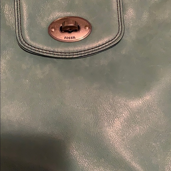 Blue Crossbody Fossil bag.. - Picture 2 of 5